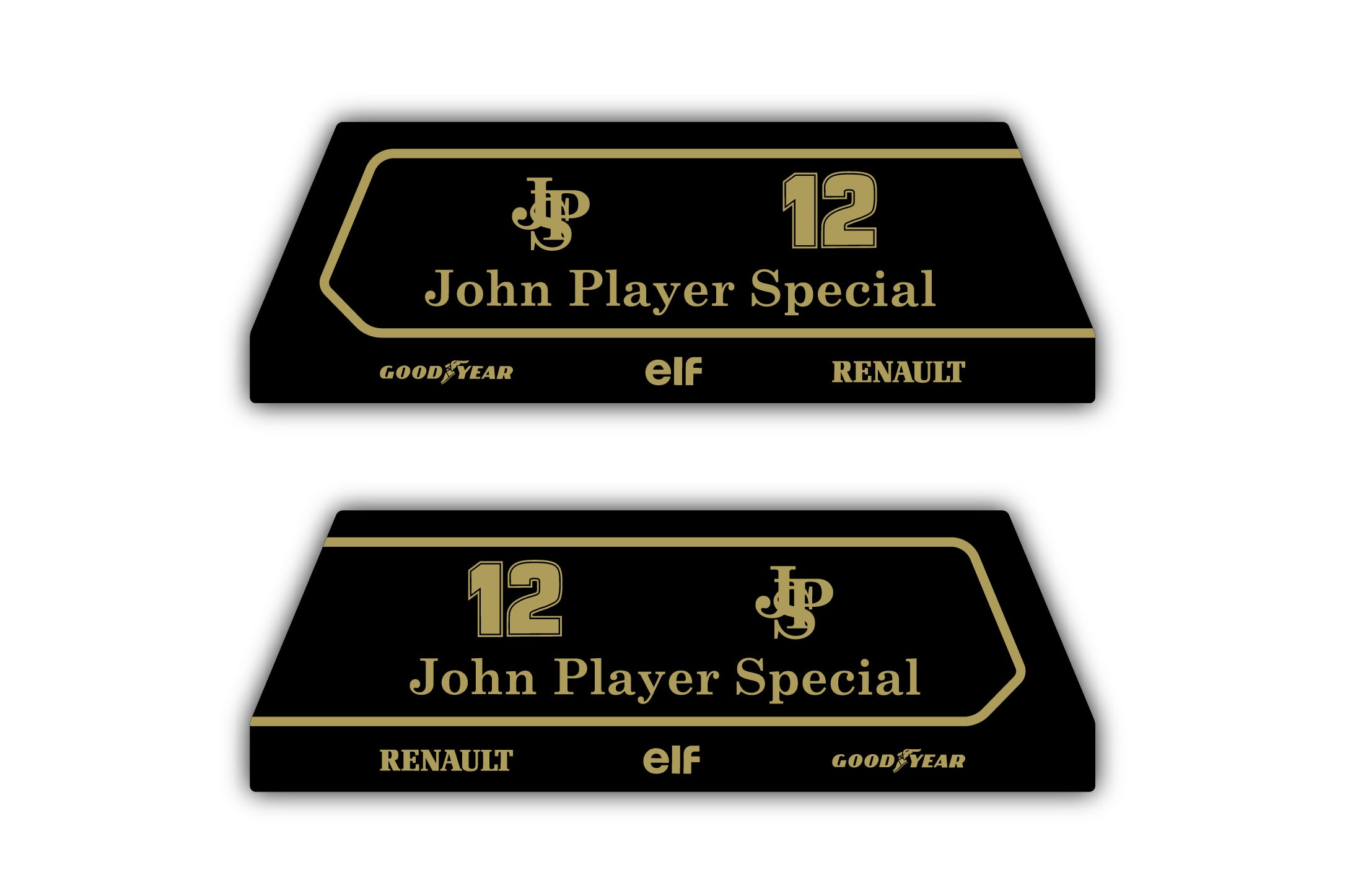 "John Player Special" Sticker Kit PlaySeat Evolution / Revolution "John Player Special" Sticker Kit PlaySeat Evolution / Revolution