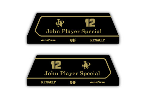 "John Player Special" Sticker Kit PlaySeat Evolution / Revolution "John Player Special" Sticker Kit PlaySeat Evolution / Revolution
