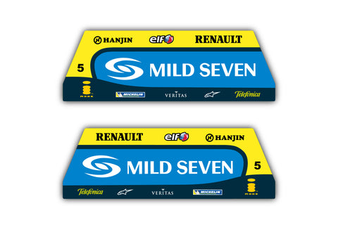 "Renault Fernando Alonso" Kit Adhesivos PlaySeat Evolution / Revolution  "Renault Fernando Alonso" Kit Adhesivos PlaySeat Evolution / Revolution