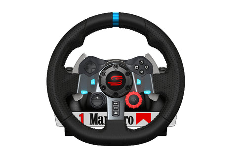"Marlboro Ayrton Senna" Sticker kit Logitech G29/G920/G923/G27/G25 "Marlboro Ayrton Senna" Sticker kit Logitech G29/G920/G923/G27/G25
