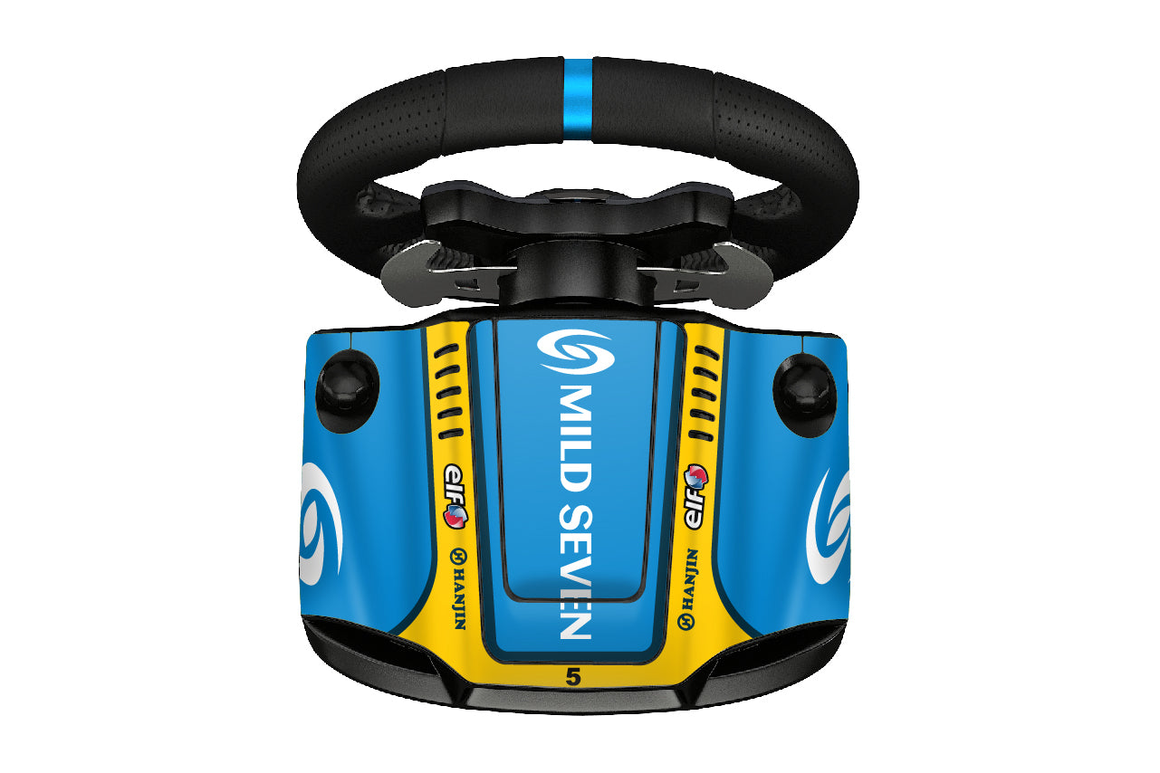 "Renault Fernando Alonso" Sticker Kit Logitech G29/G920/G923/G27/G25 "Renault Fernando Alonso" Sticker Kit Logitech G29/G920/G923/G27/G25