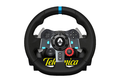 "Renault Fernando Alonso" Sticker Kit Logitech G29/G920/G923/G27/G25 "Renault Fernando Alonso" Sticker Kit Logitech G29/G920/G923/G27/G25