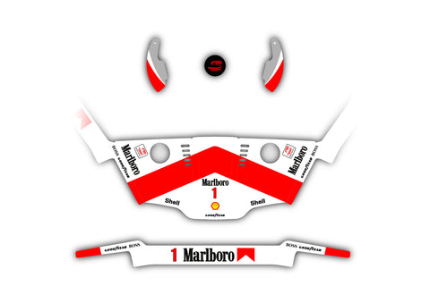 "Marlboro Ayrton Senna" Sticker kit Logitech G29/G920/G923/G27/G25 "Marlboro Ayrton Senna" Sticker kit Logitech G29/G920/G923/G27/G25