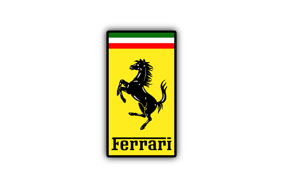 Ferrari Logo Sticker