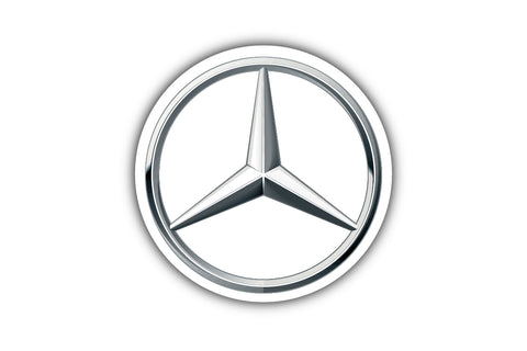 Mercedes-Benz White Logo Sticker