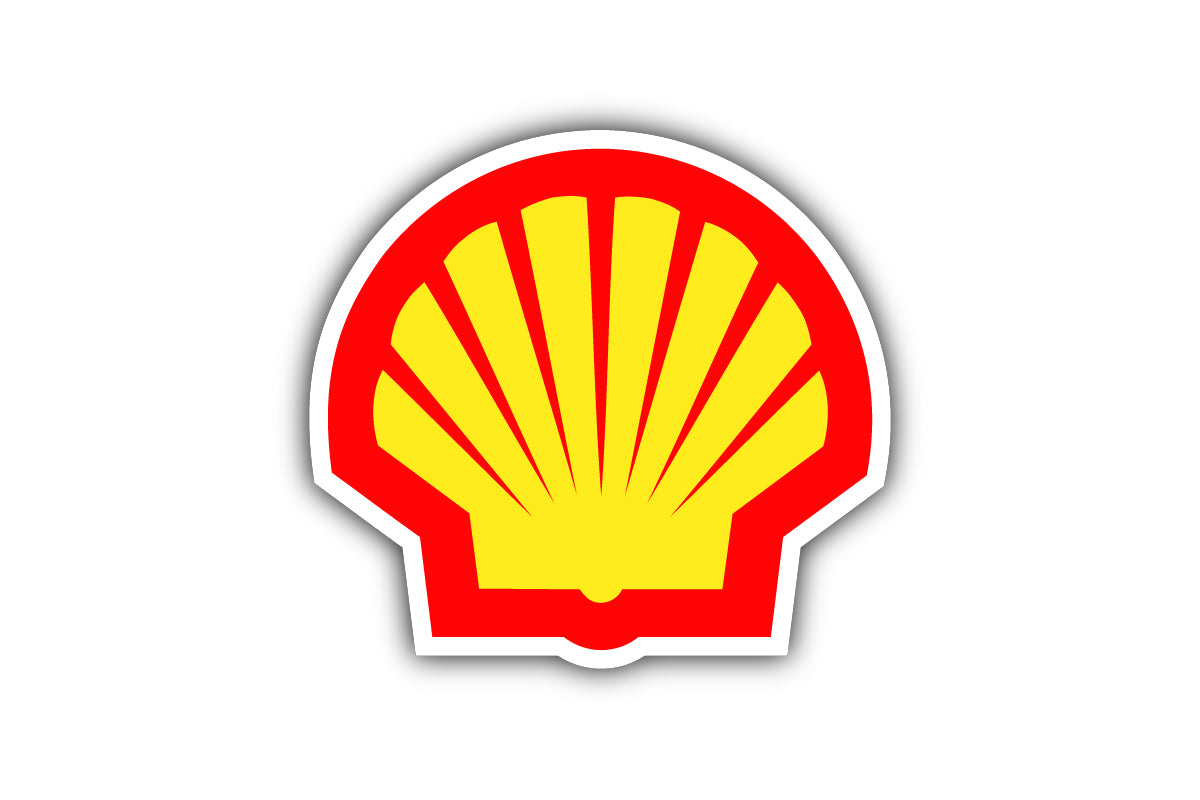 Shell Logo Sticker – Wild Graphics Co
