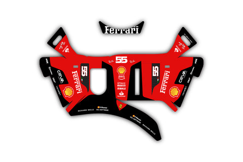 "Ferrari F1 2023" Sticker kit Thrustmaster T-GT 1 & 2