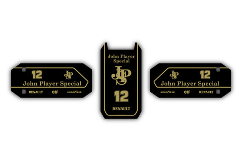 "John Player Special" Sticker kit Fanatec Base DD1/DD2