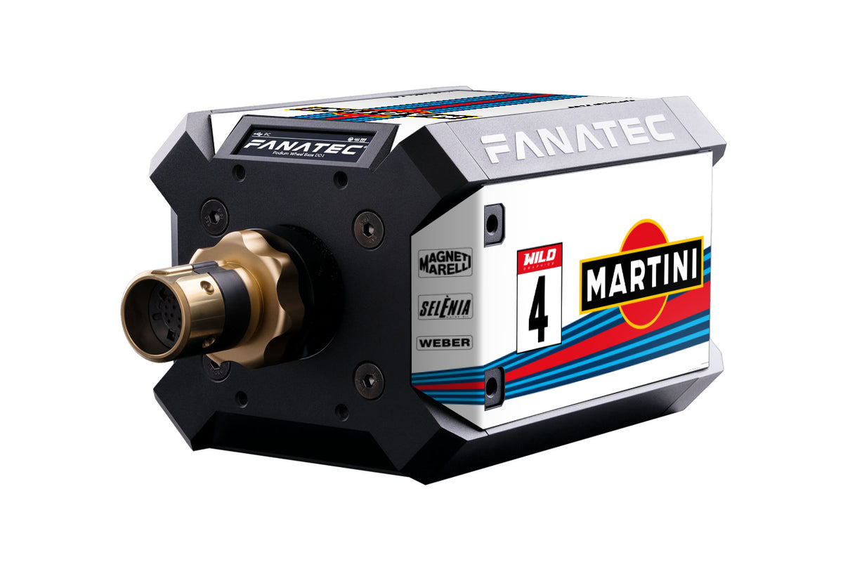 "Martini Racing" Sticker kit Fanatec Base DD1/DD2
