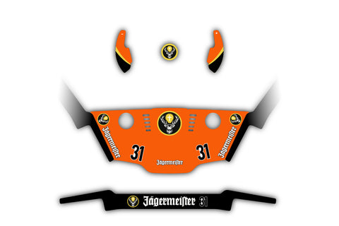 "Jagermeister" Sticker kit Logitech G29/G920/G923/G27/G25